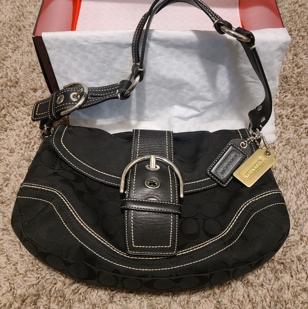 Black COACH bag